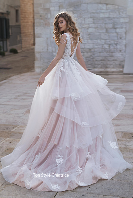 Robe de mariée bohème Gard