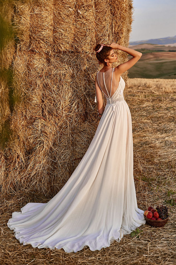 Robe de mariée champêtre pas cher