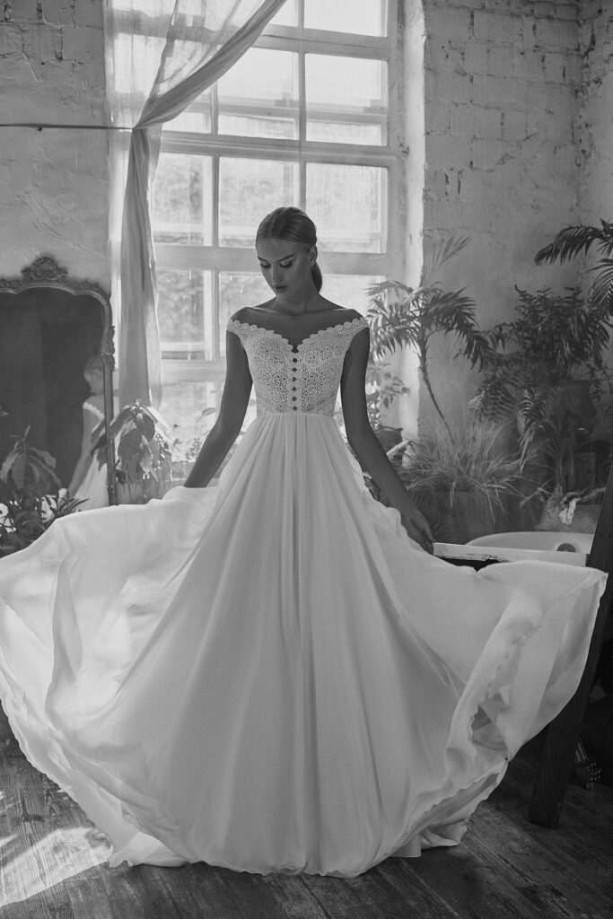 Robe de mariée été